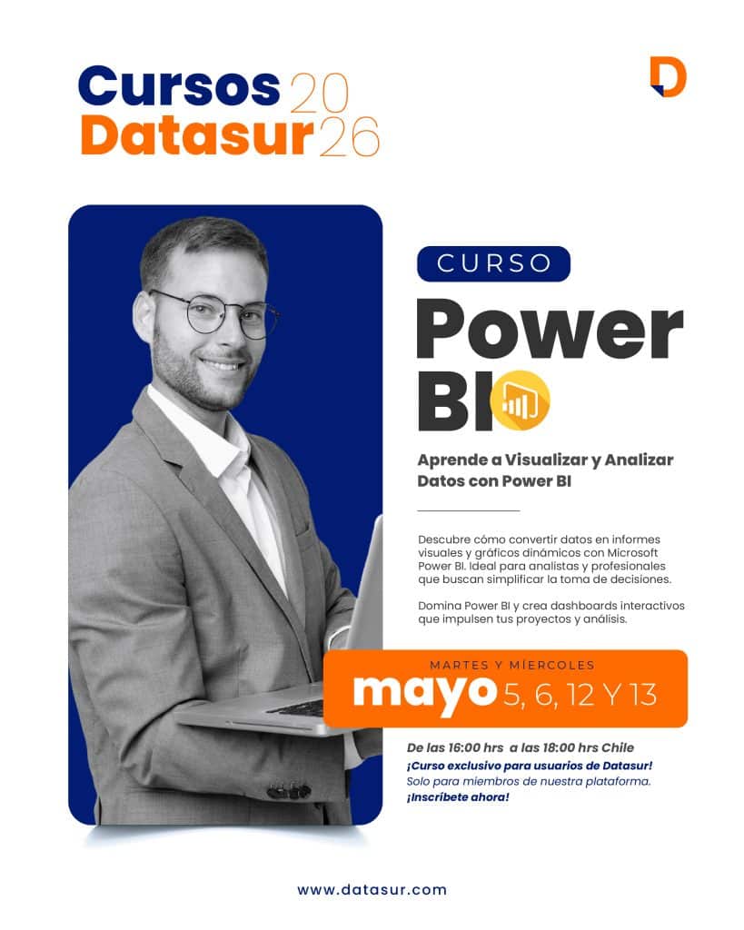 Curso certificado de Power BI, exclusivo para usuarios Datasur