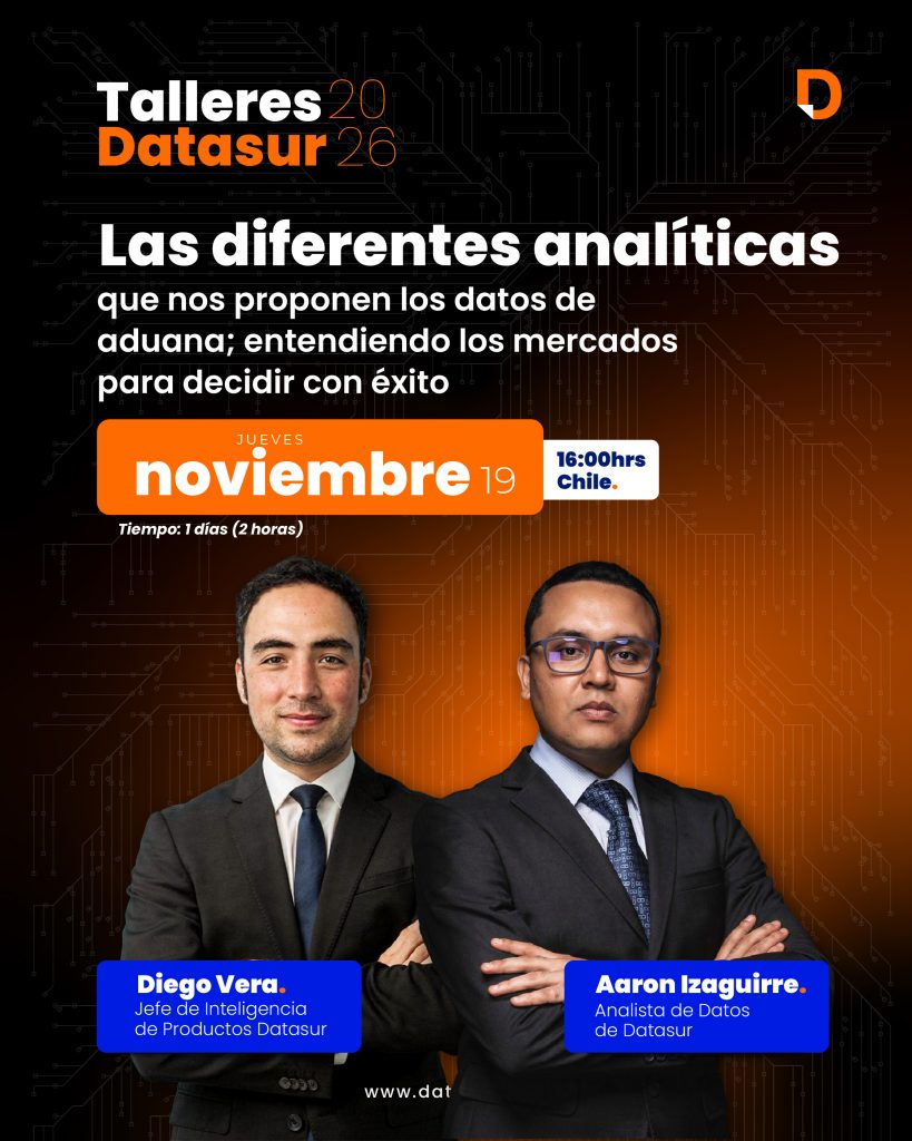 Taller por Datasur.com las diferencias analiticas en los datos de aduanas